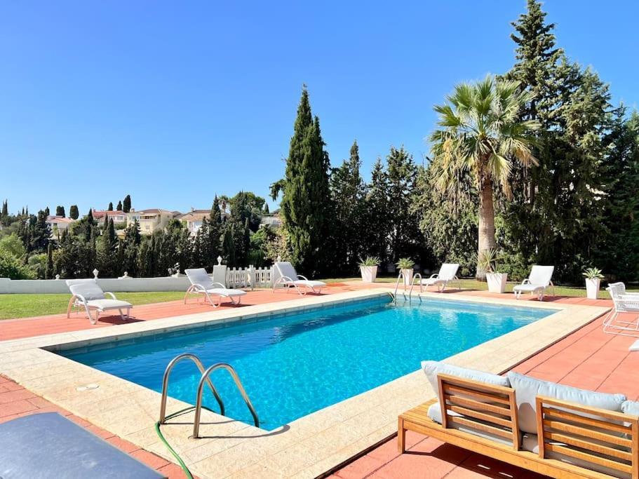 Villa Scenic With Private Pool - Sleeps 8 ميخاس المظهر الخارجي الصورة